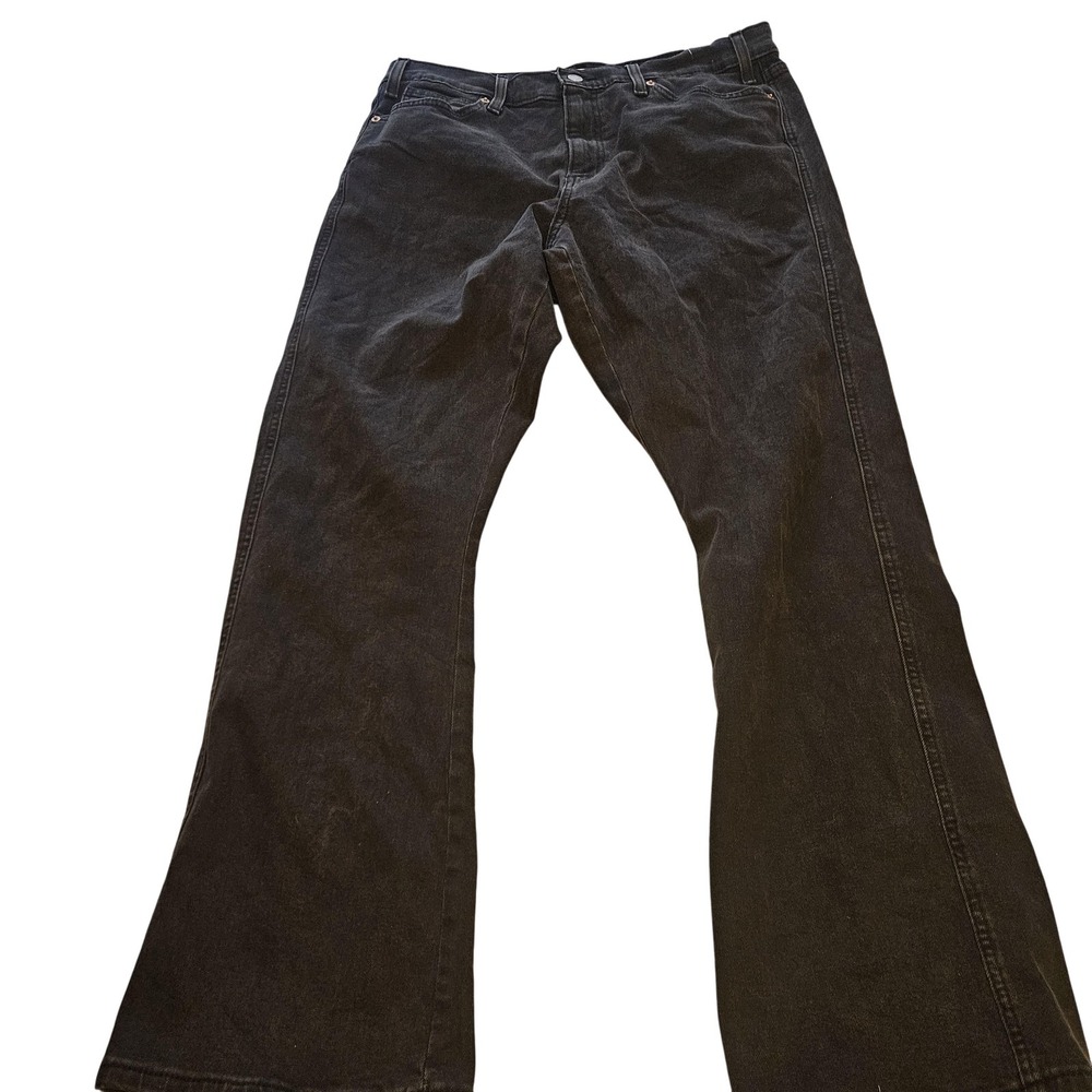 Levi Strauss Signature Jeans Womens 14 High-Rise Kick Boot Heritage Denim Denim‎